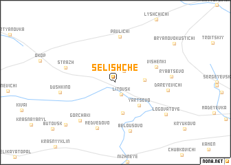 map of Selishche