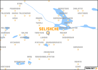 map of Selishche