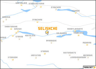 map of Selishche