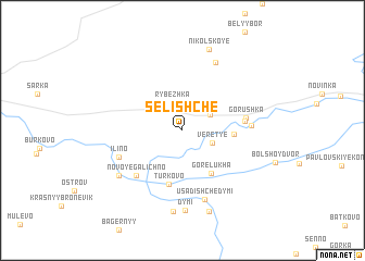 map of Selishche