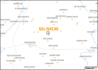 map of Selishche