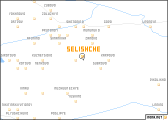 map of Selishche