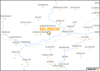 map of Selishche
