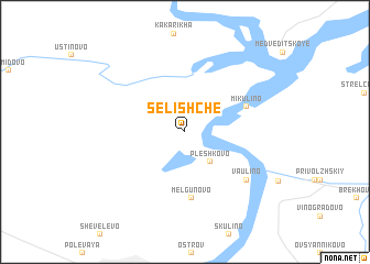 map of Selishche