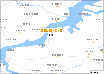 map of Selishche