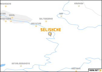 map of Selishche