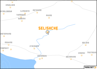 map of Selishche