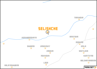 map of Selishche