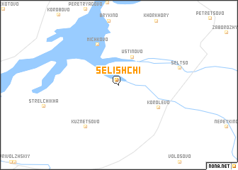 map of Selishchi