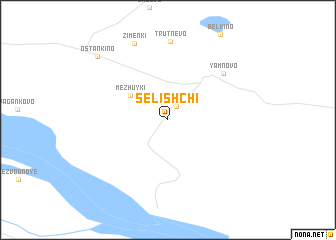 map of Selishchi