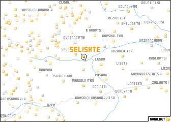 map of Selishte