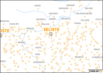 map of Selište