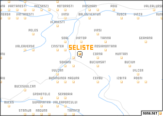 map of Selişte