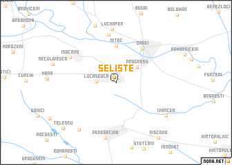 map of Selişte