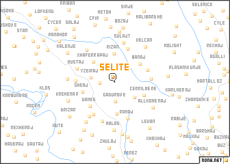 map of Selitë