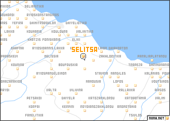 map of Sélitsa