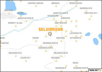 map of Selivanikha