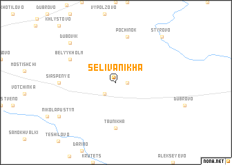 map of Selivanikha