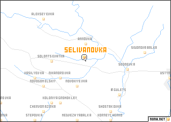 map of Selivanovka