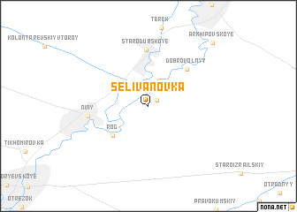 map of Selivanovka
