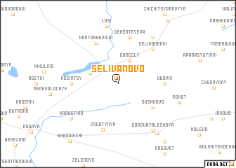 map of Selivanovo