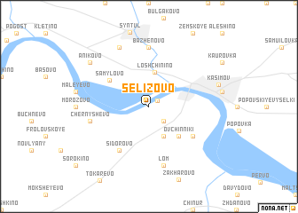 map of Selizovo