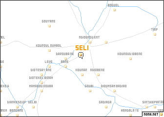 map of Séli