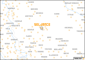 map of Seljance