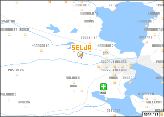 map of Selja