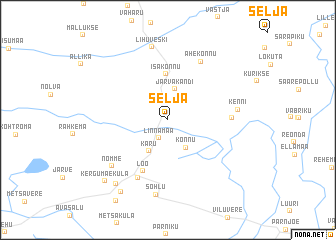 map of Selja