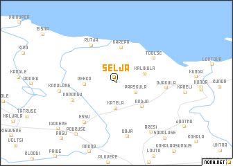 map of Selja