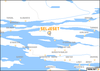 map of Seljeset