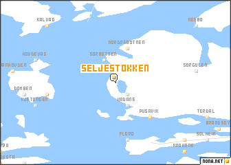 map of Seljestokken