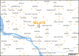 map of Séljiyé