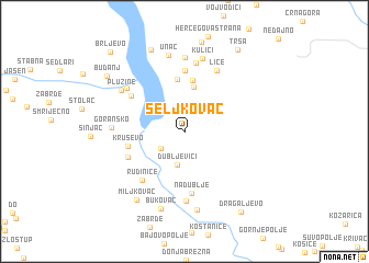 map of Seljkovac