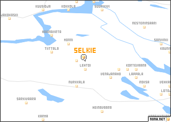 map of Selkie