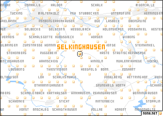 map of Selkinghausen