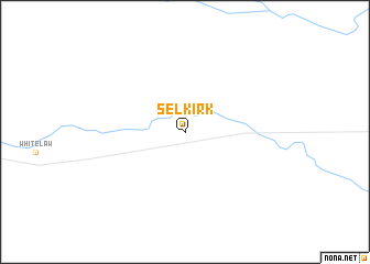 map of Selkirk