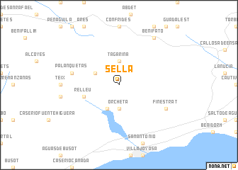 map of Sella