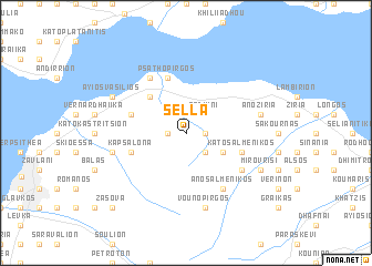 map of Sellá
