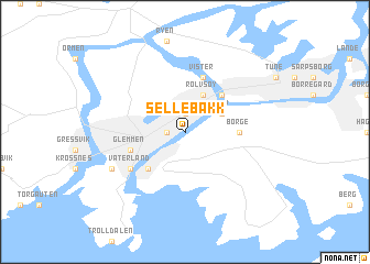 map of Sellebakk