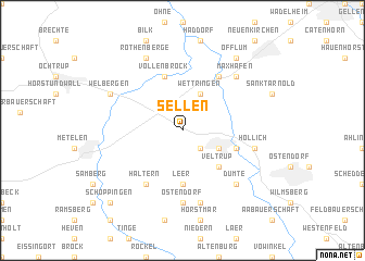 map of Sellen
