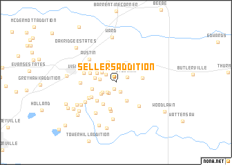 map of Sellers Addition