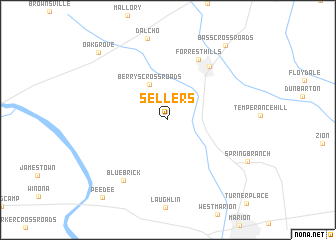 map of Sellers