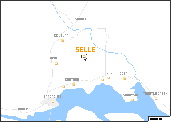 map of Selle