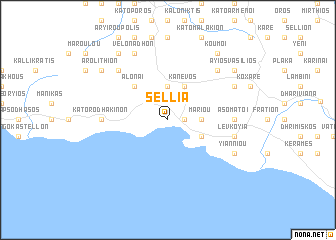 map of Sellía