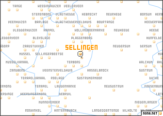 map of Sellingen