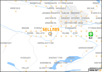 map of Sellnäs