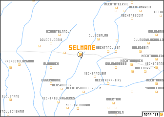 map of Selmane