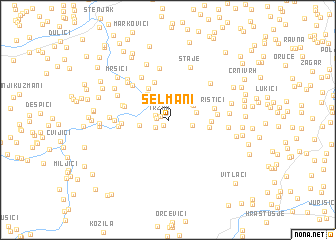 map of Selmani